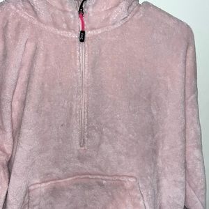blush pink juicy couture teddy jacket